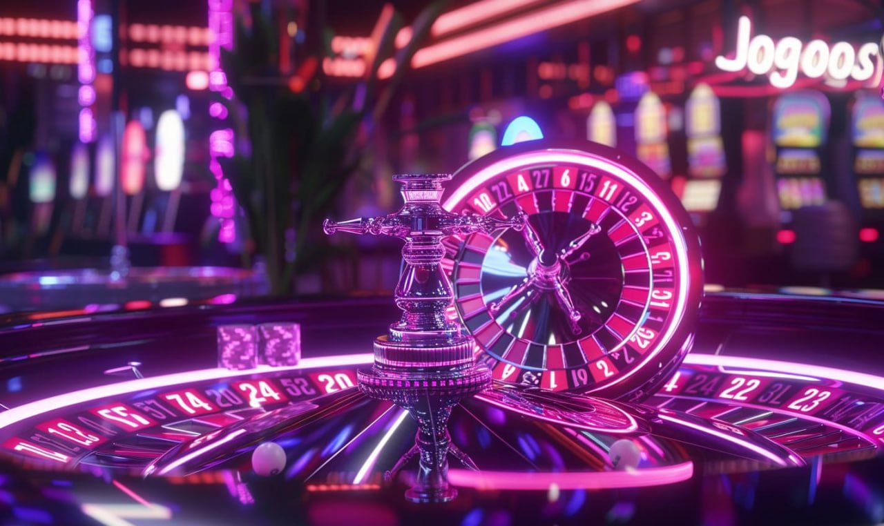 Piala88 slot mesin slot jackpot neon malam hari